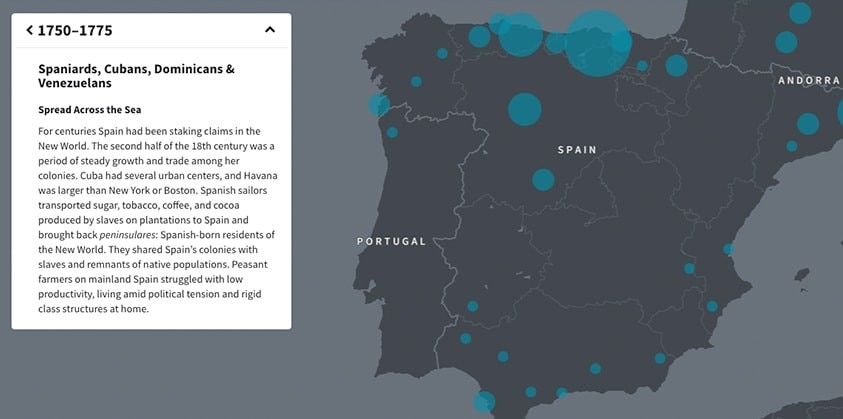 AncestryDNA Region history